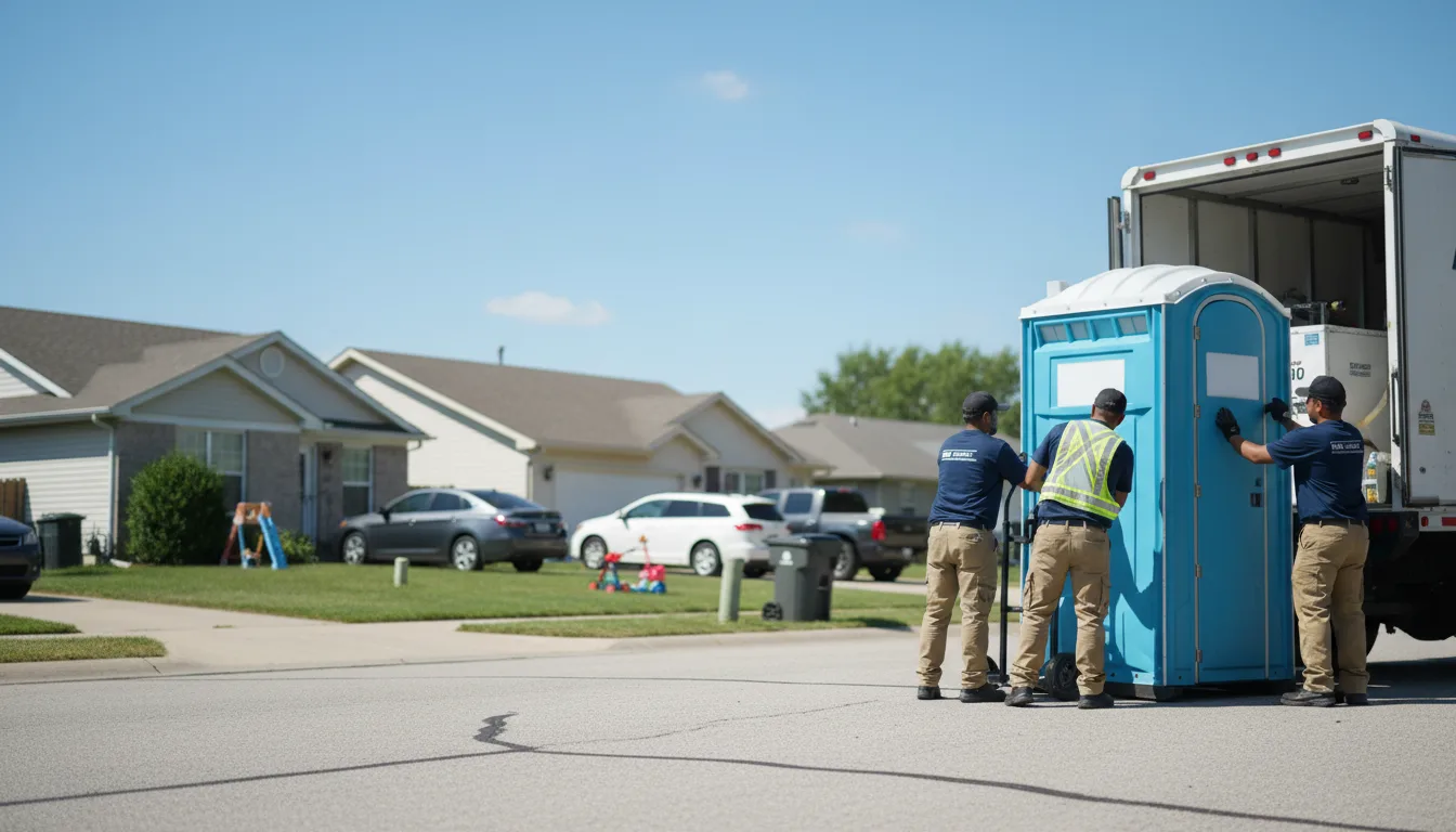 Standard Porta Potty Rentals in Midlothian, IL near me